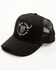 Image #1 - Cody James Men's Steerhorn Ball Cap, Black, hi-res