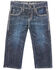 Image #1 - Cody James Toddler Boys' Night Hawk Medium Wash Mid Rise Stretch Relaxed Bootcut Jeans, Blue, hi-res