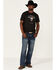 Cody James Men's Land Of The Free Graphic Short Sleeve T-Shirt , Black, hi-res