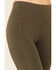 Image #2 - Forina Women's High Waisted Leggings, Olive, hi-res