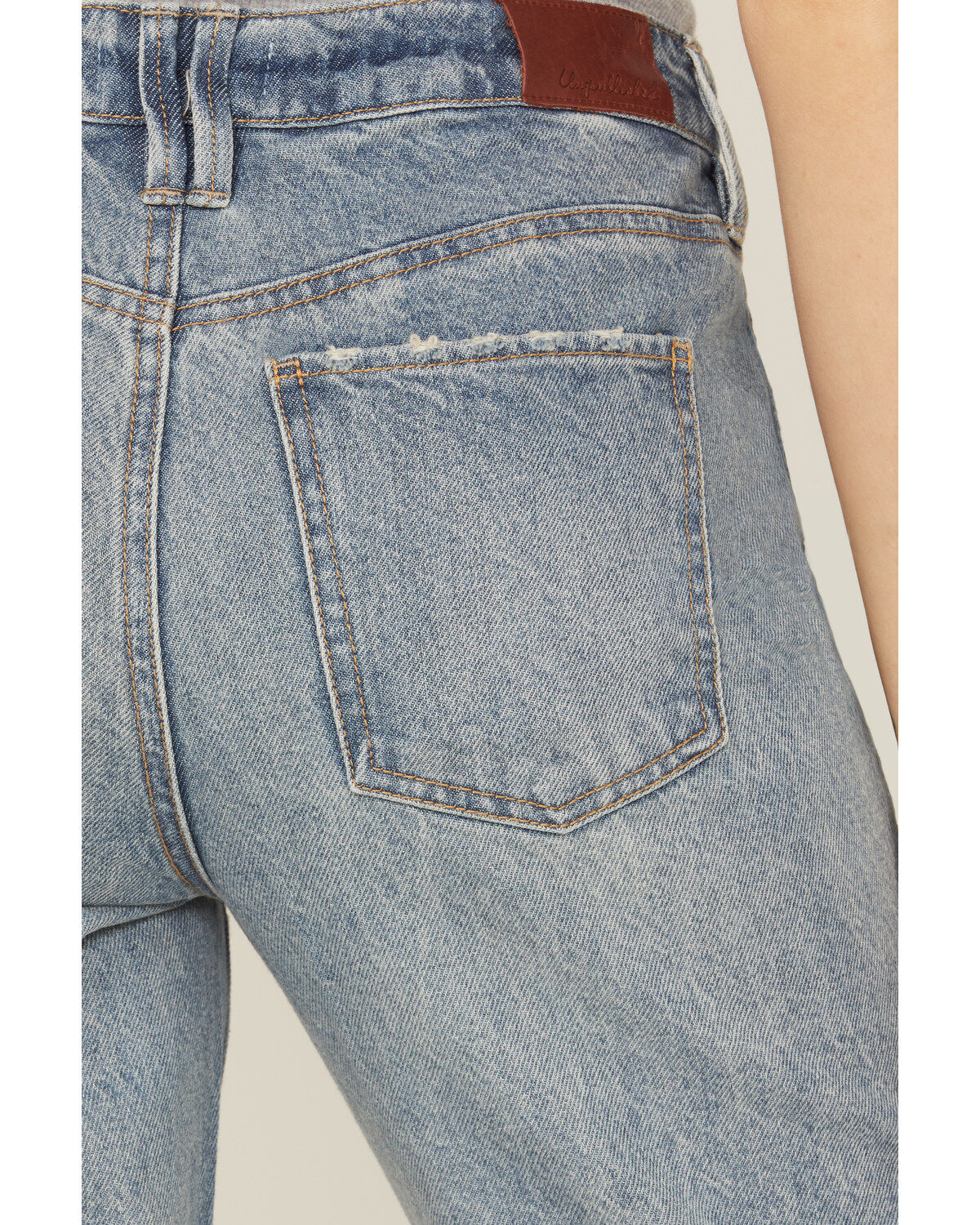 Image #4 - Unpublished Denim Women's Willa Rogue Straight Jeans, Blue, hi-res