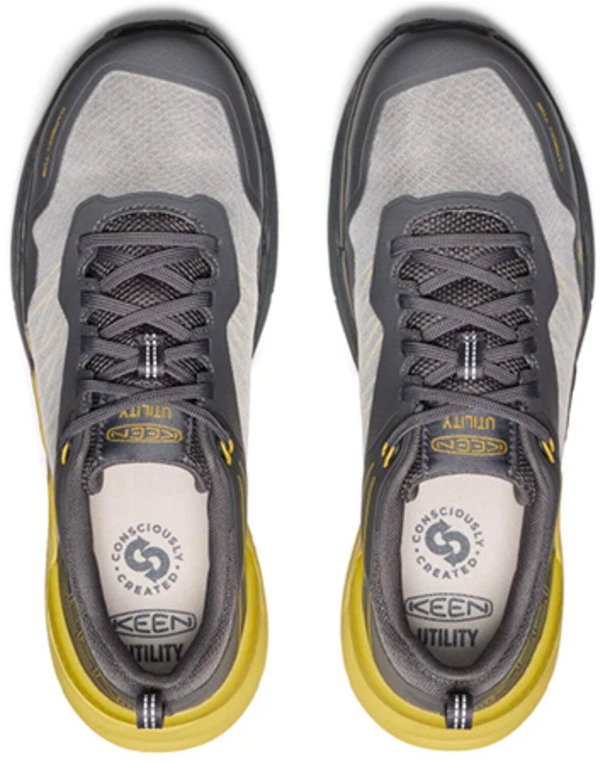 Image #4 - Keen Men's Speedworks Work Sneaker - Carbon Toe, Black, hi-res