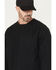 Image #3 - Hawx Men's FR Flaming Skull Long Sleeve Graphic Work T-Shirt, Black, hi-res