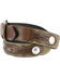 Nocona Men's Roughout Overlay Western Belt, Brown, hi-res