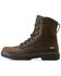Image #2 - Ariat Men's 8" Turbo Waterproof Work Boots - Carbon Toe , Dark Brown, hi-res