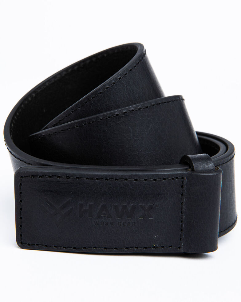 Hawx Men's Black Mechanics Leather Work Belt | Boot Barn