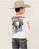 Image #4 - Wrangler® x Hot Wheels™ Boys' Rodeo Crew Neck Sweatshirt, White, hi-res
