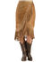 Image #1 - Kobler Leather Women's Yuma Fringe Suede Skirt, Cognac, hi-res