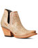 Ariat Women's Old West Dixon Studs Western Fashion Booties - Snip Toe , Brown, hi-res