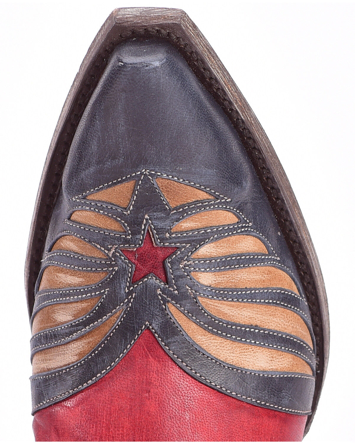 Image #7 - Old Gringo Women's United Patriotic Booties - Snip Toe , , hi-res