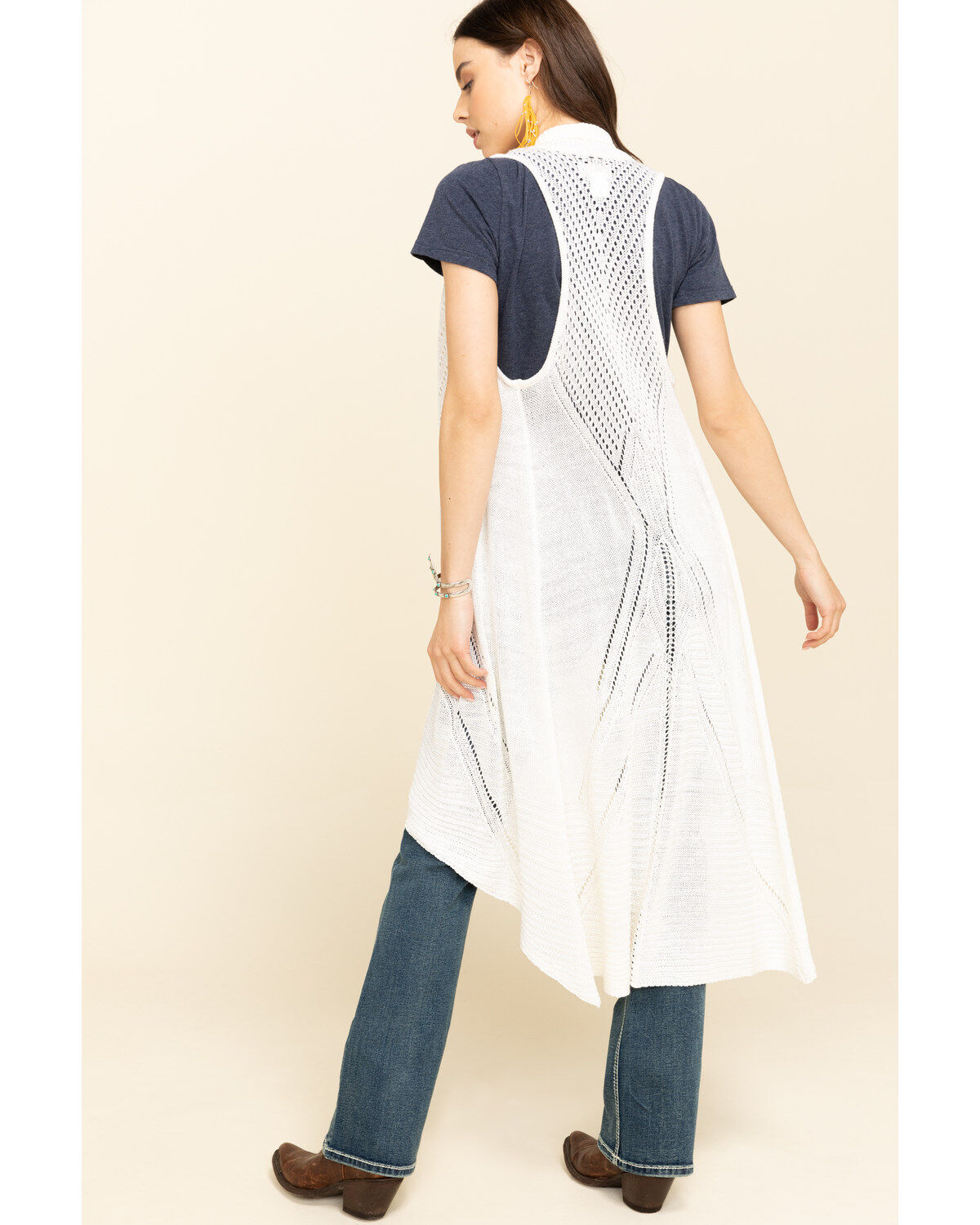 Image #2 - Ariat Women's Reba Sweater Vest, , hi-res
