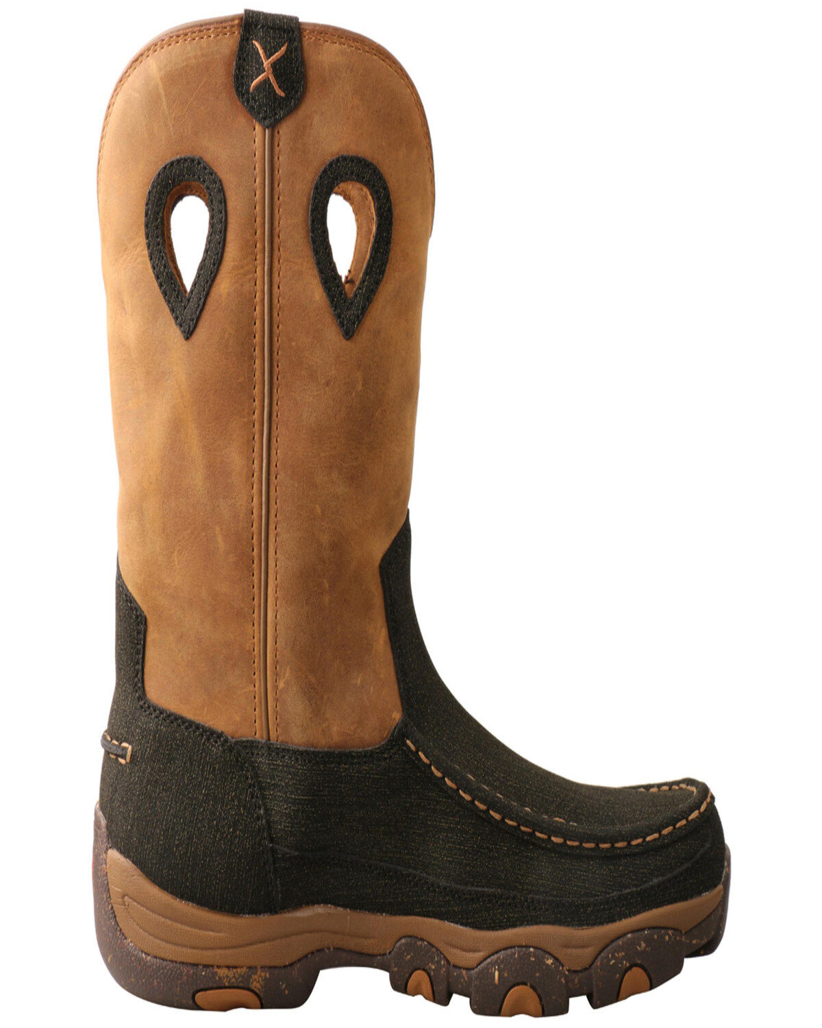 Image #2 - Twisted X Men's Wellington Work Boots - Moc Toe, , hi-res