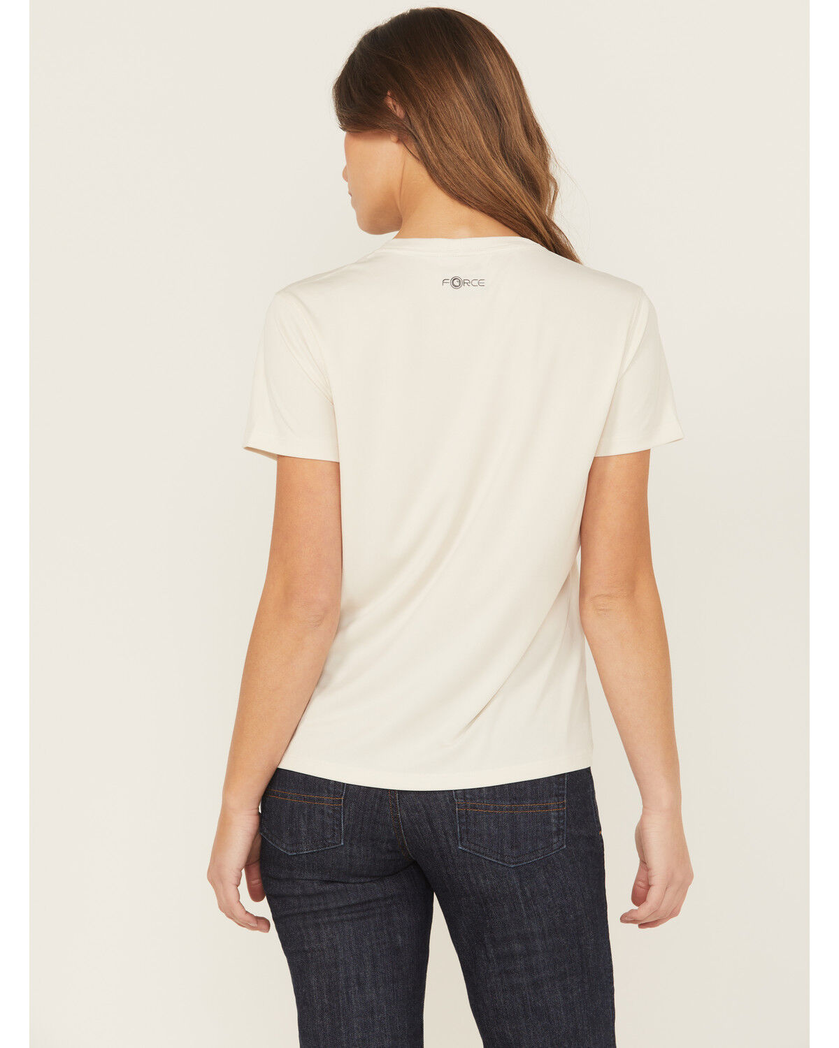 Image #4 - Carhartt Women's Force® Sun Defender™ Relaxed Fit Short Sleeve Work T-Shirt, White, hi-res