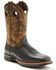 Image #1 - Laredo Men's Alloy Western Boots - Broad Square Toe, Black, hi-res