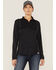 Ariat Women's Rebar Revolt 1/2 Zip Work Pullover , Black, hi-res