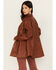 Image #4 - Urban Republic Women's Luggage Faux Leather Shacket, , hi-res