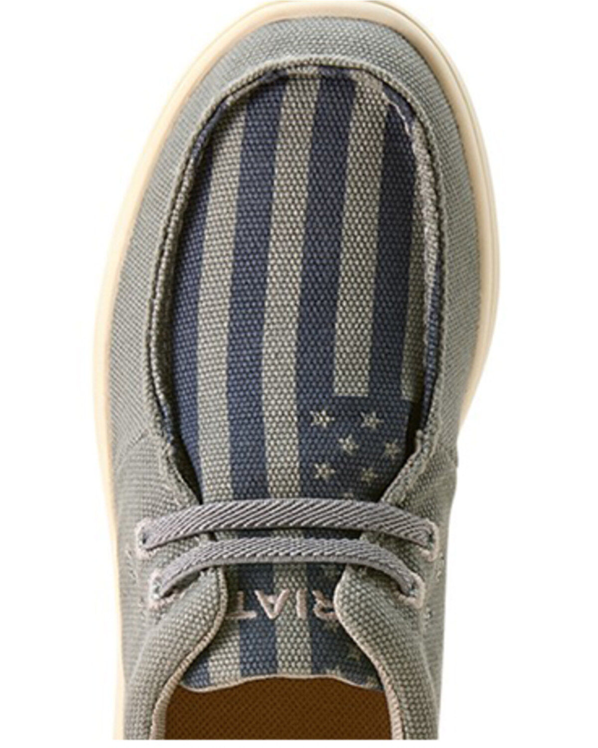 Image #4 - Ariat Boys' Hilo American Flag Print Casual Shoes - Moc, , hi-res