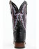 Dan Post Women's Back Cut Python Exotic Western Boot - Broad Square Toe, Black, hi-res