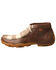 Twisted X Men's Patriotic Driving Moccasin Shoes - Moc Toe, Brown, hi-res