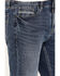Image #2 - Brothers and Sons Men's Wilder Wash Stretch Slim Tapered Jeans, Dark Medium Wash, hi-res