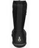 Bogs Boys' York Rain Boots - Round Toe, Black, hi-res