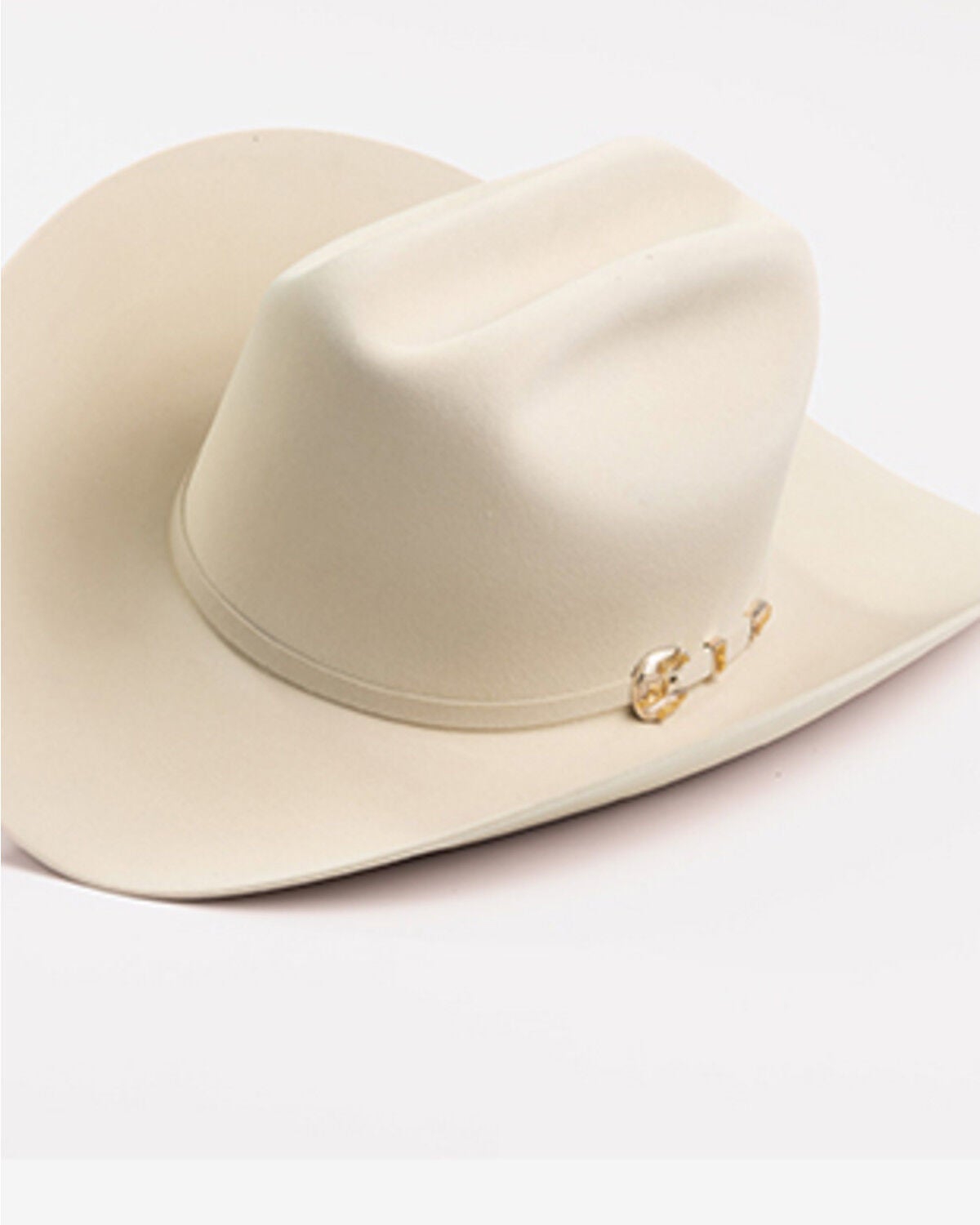 Larry Mahan Imperial 1000X Felt Cowboy Hat, Silver Belly, hi-res