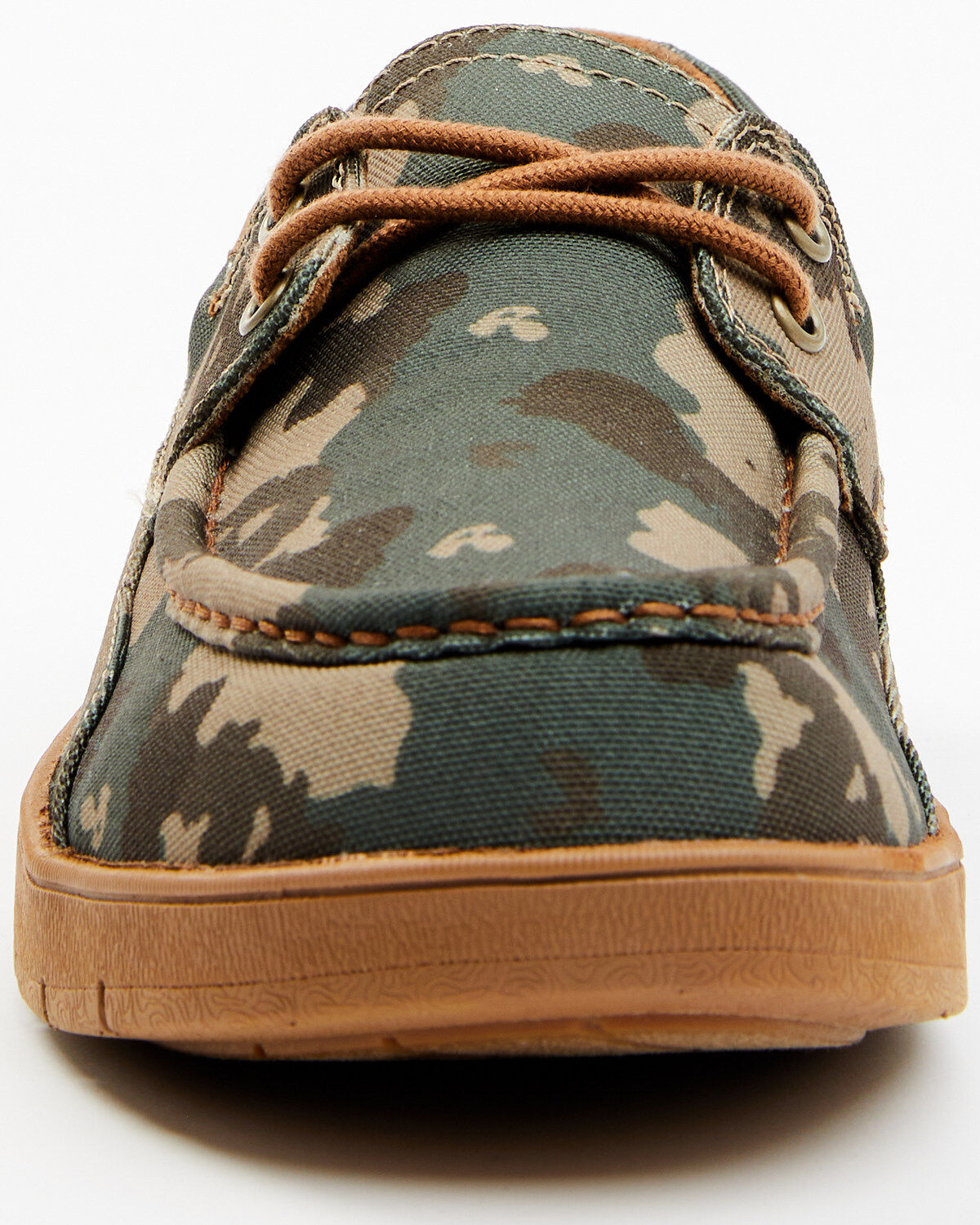 Image #4 - RANK 45® Men's Sanford 3 Camo Print Western Casual Shoes - Moc Toe, , hi-res