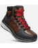 Keen Men's Red Hook Lace-Up Waterproof Work Boots - Soft Toe , Dark Brown, hi-res