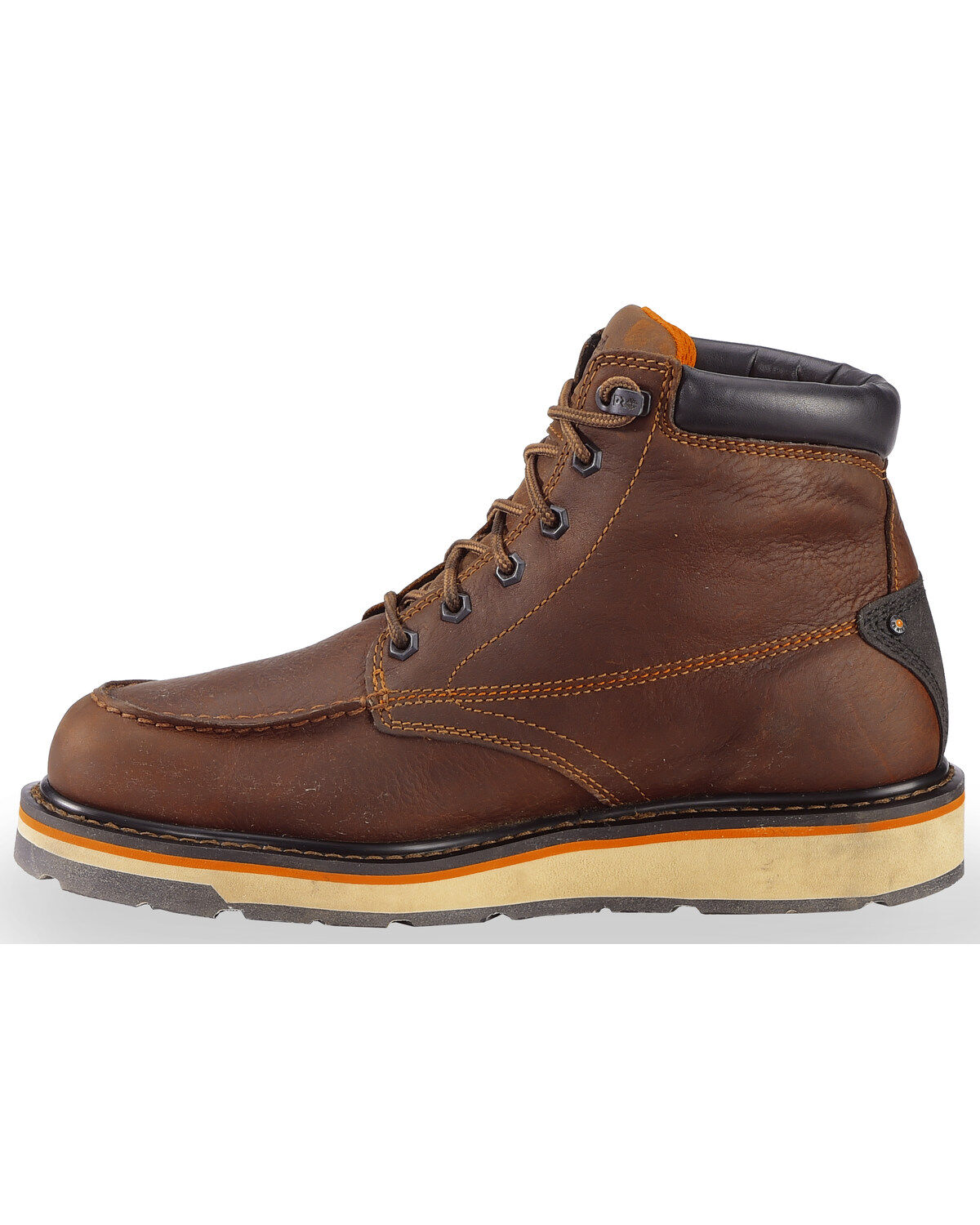 Image #3 - Timberland PRO Men's Gridworks 6" Waterproof Boots - Moc Toe, Brown, hi-res