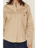 Image #3 - Forge Workwear Women's FR Solid Long Sleeve Snap Stretch Work Shirt, Stone, hi-res