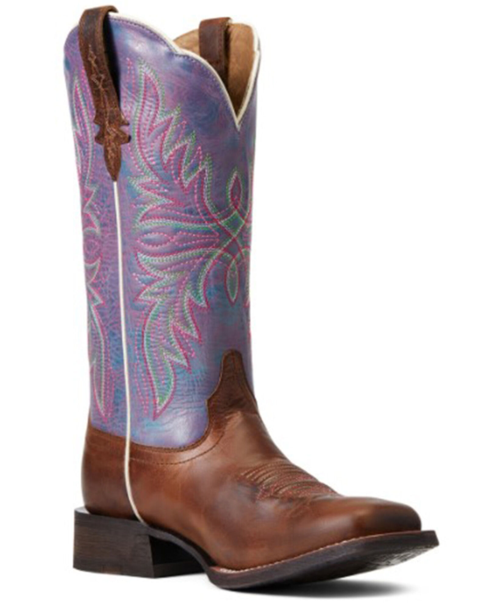 Ariat Women s Circuit Luna Western Boots Broad Square Toe Boot