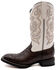 Image #3 - Ferrini Men's Kai Performance Western Boots - Broad Square Toe, Chocolate, hi-res