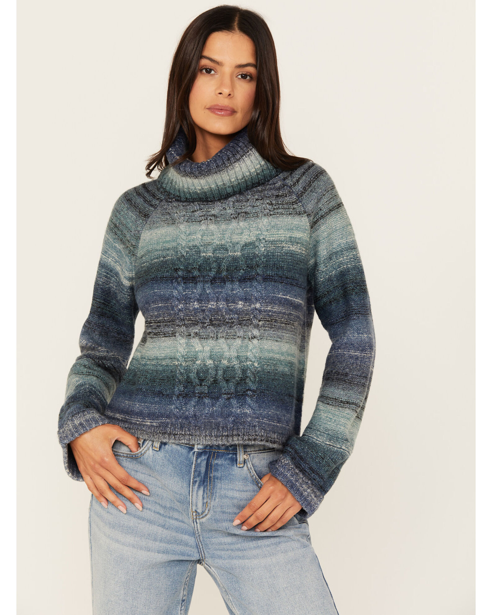 Cleo + Wolf Women's Turtle Neck Sweater
