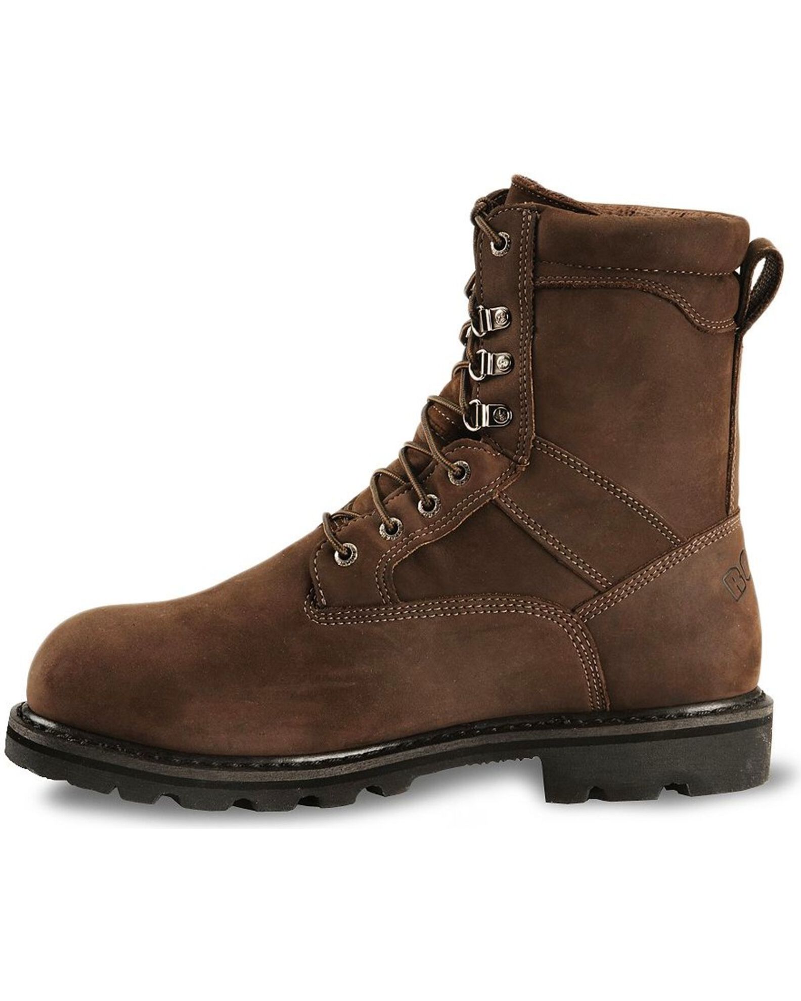 Image #3 - Rocky 8" Ranger Insulated Gore-Tex Work Boots - Steel Toe, Brown, hi-res