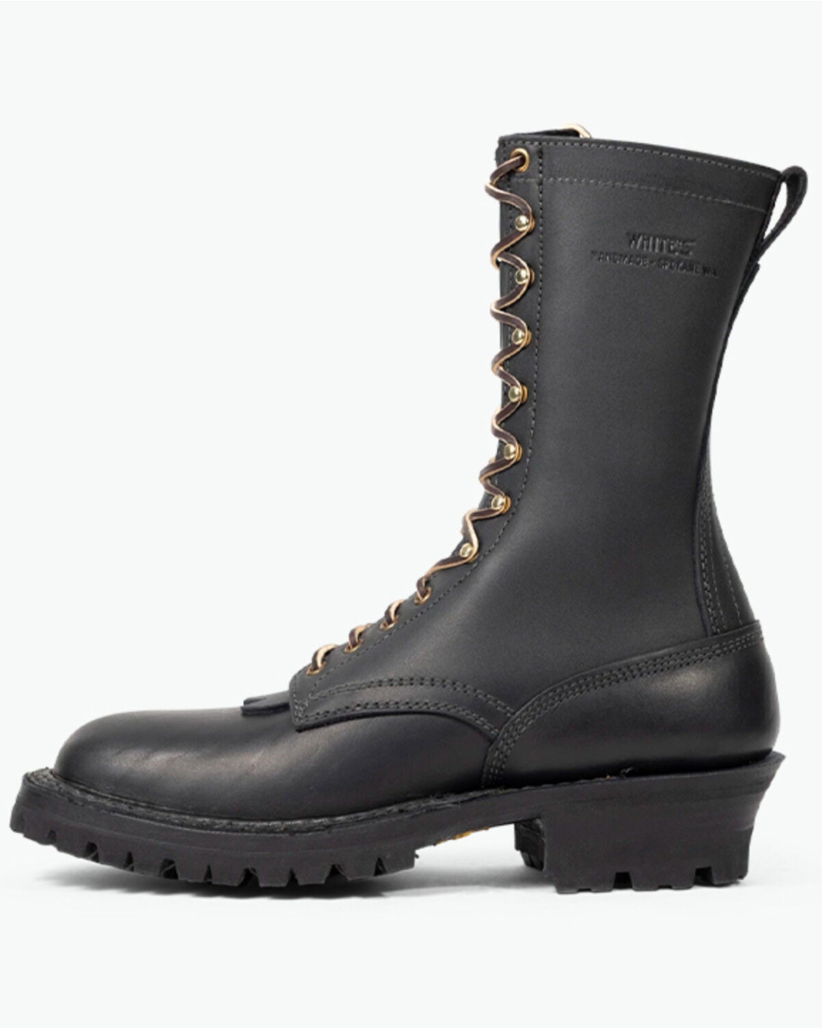 Image #2 - White's Boots Men's Original Smokejumper Work Boots - Soft Toe, Black, hi-res