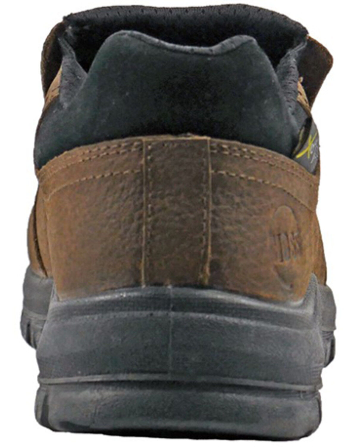 Image #5 - Hoss Men's Slip-On Met Guard Work Shoes - Composite Toe, Brown, hi-res