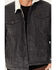 Image #3 - Wrangler Men's Sherpa Lined Corduroy Jacket, Charcoal, hi-res