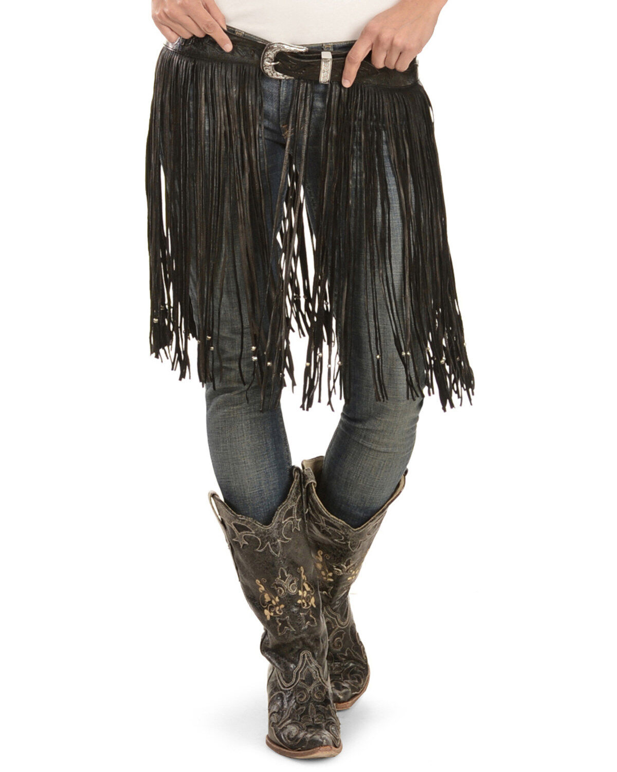Fringe belt western Clearance