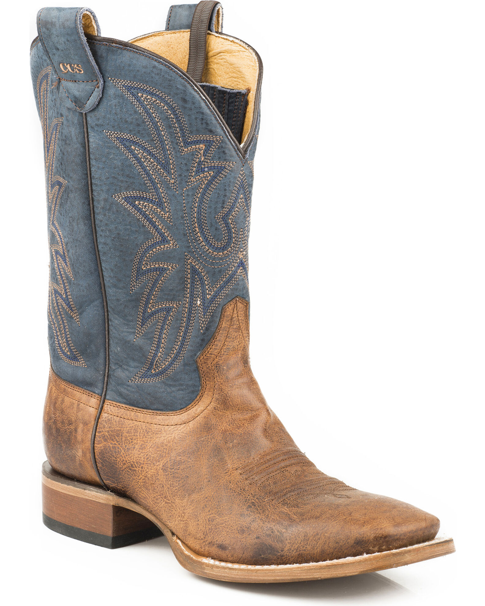Roper Men's Sidewinder Concealed Carry System Cowboy Boots - Broad