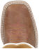 Image #6 - Smoky Mountain Girls' El Paso Western Boots - Broad Square Toe, Brown/pink, hi-res
