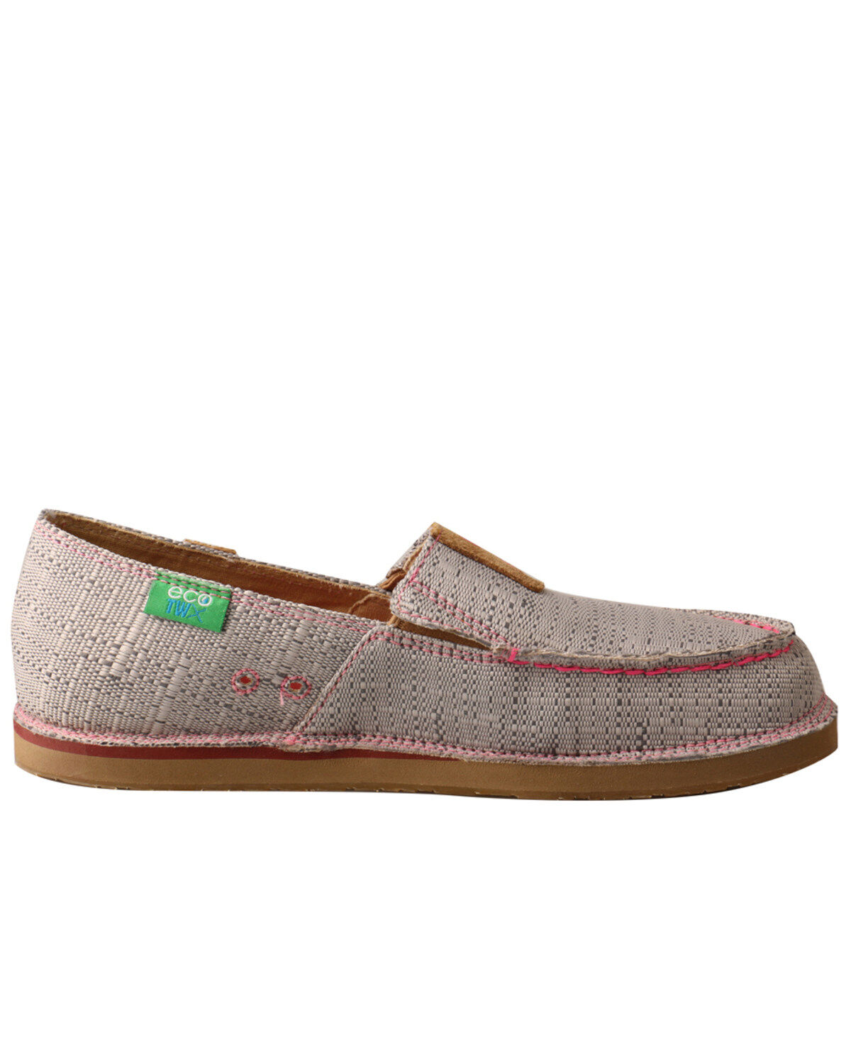 Image #2 - Twisted X Women's Tough Enough To Wear Pink Loafers - Moc Toe, , hi-res