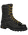 Image #1 - Georgia Boot Men's Amp LT Logger Work Boots - Composite Toe, Black, hi-res