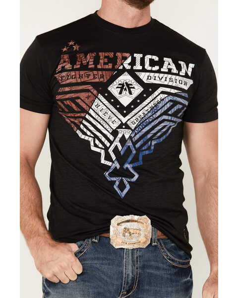 Image #3 - American Fighter Men's Edgely American Graphic Short Sleeve T-Shirt, , hi-res