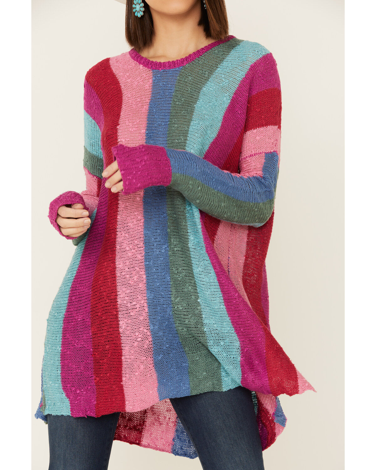 Image #3 - Show Me Your Mumu Women's Trina Madly Stripe Knit Sweater, , hi-res