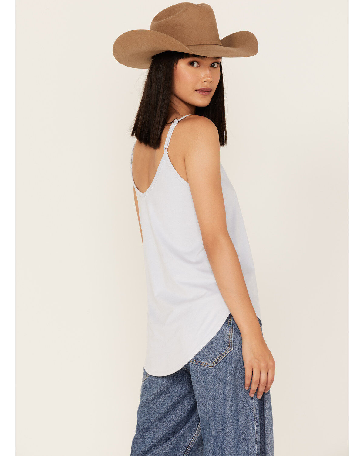 Image #4 - Shyanne Women's Ladder Lace Cami, Light Blue, hi-res