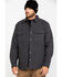 Image #1 - Hawx Men's Solid Grey Douglas Quilted Long Sleeve Work Shirt Jacket , , hi-res