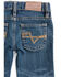 Image #4 - Cody James Toddler Boys' Saguaro Dark Wash Mid Rise Stretch Slim Bootcut Jeans, Blue, hi-res