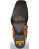 Image #5 - Dan Post Men's Two Tone Eel Cowboy Boots - Square Toe, , hi-res