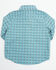 Image #3 - Cinch Infant Boys' Printed Long Sleeve Button-Down Western Shirt, Blue, hi-res