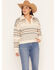 Image #1 - Revel Women's Southwestern Sweater, Off White, hi-res